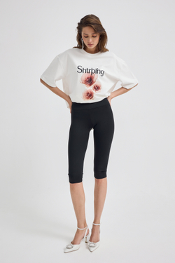 Футболка с розами