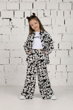 Брюки текстильные для девочки 7-9 лет Fleur de Vie
