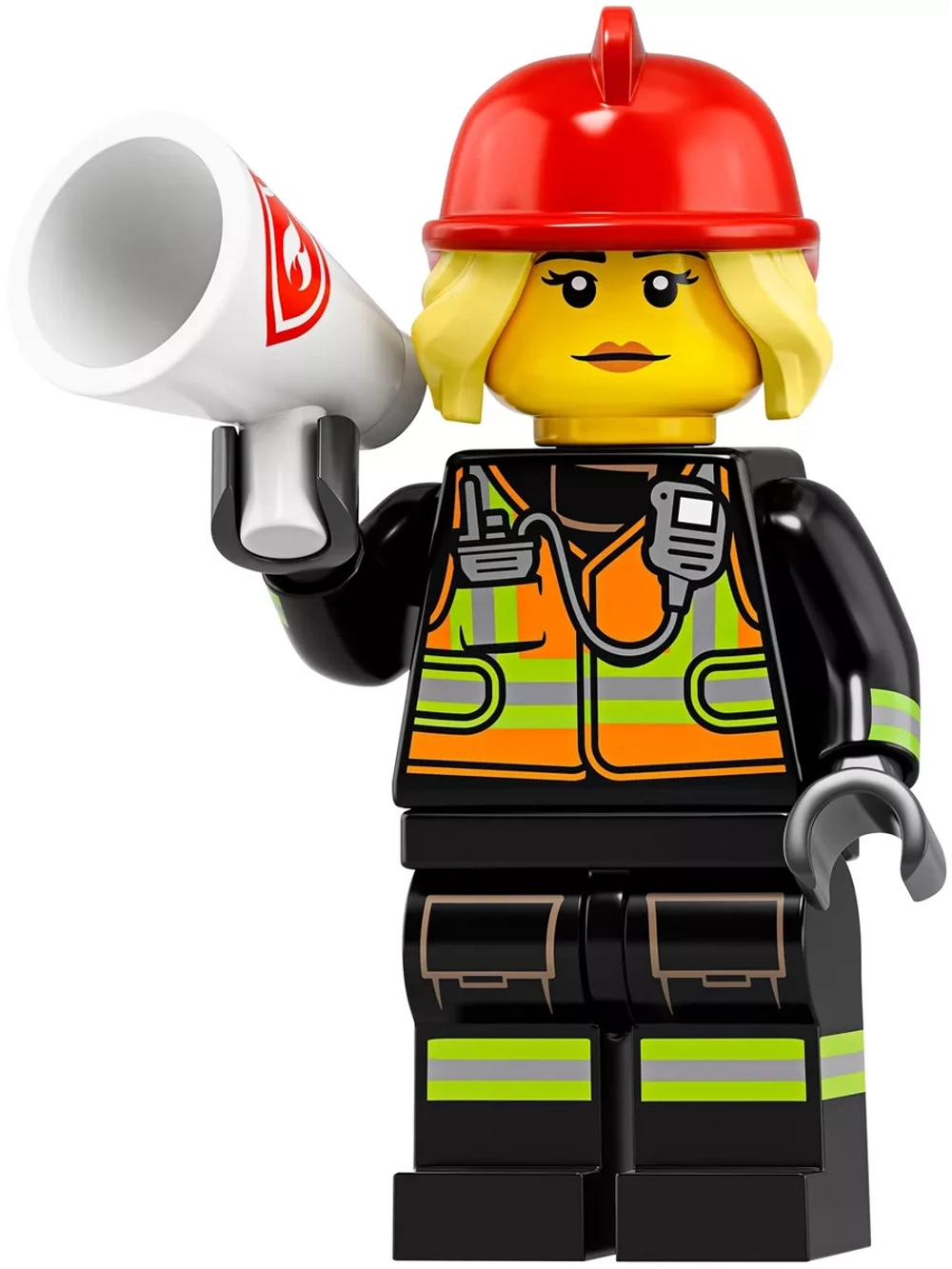 LEGO Minifigures 71025 series 19 серия Пожарница