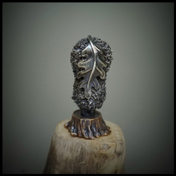 Коллекционная фигурка "Ежик" , биметалл