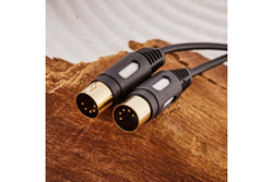 Кабель REXANT DIN 5 Pin - DIN 5 Pin 1,5 м Gold 17-2522