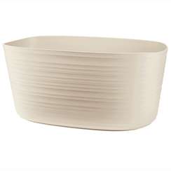 Кашпо для комнатных растений tierra большое, бежевое