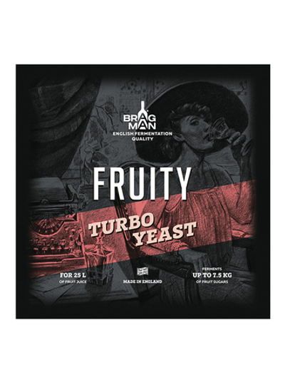 Спиртовые дрожжи Bragman Fruity, 75гр
