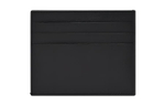 Balenciaga Grained Calfskin Layered Card Holder Unisex Black