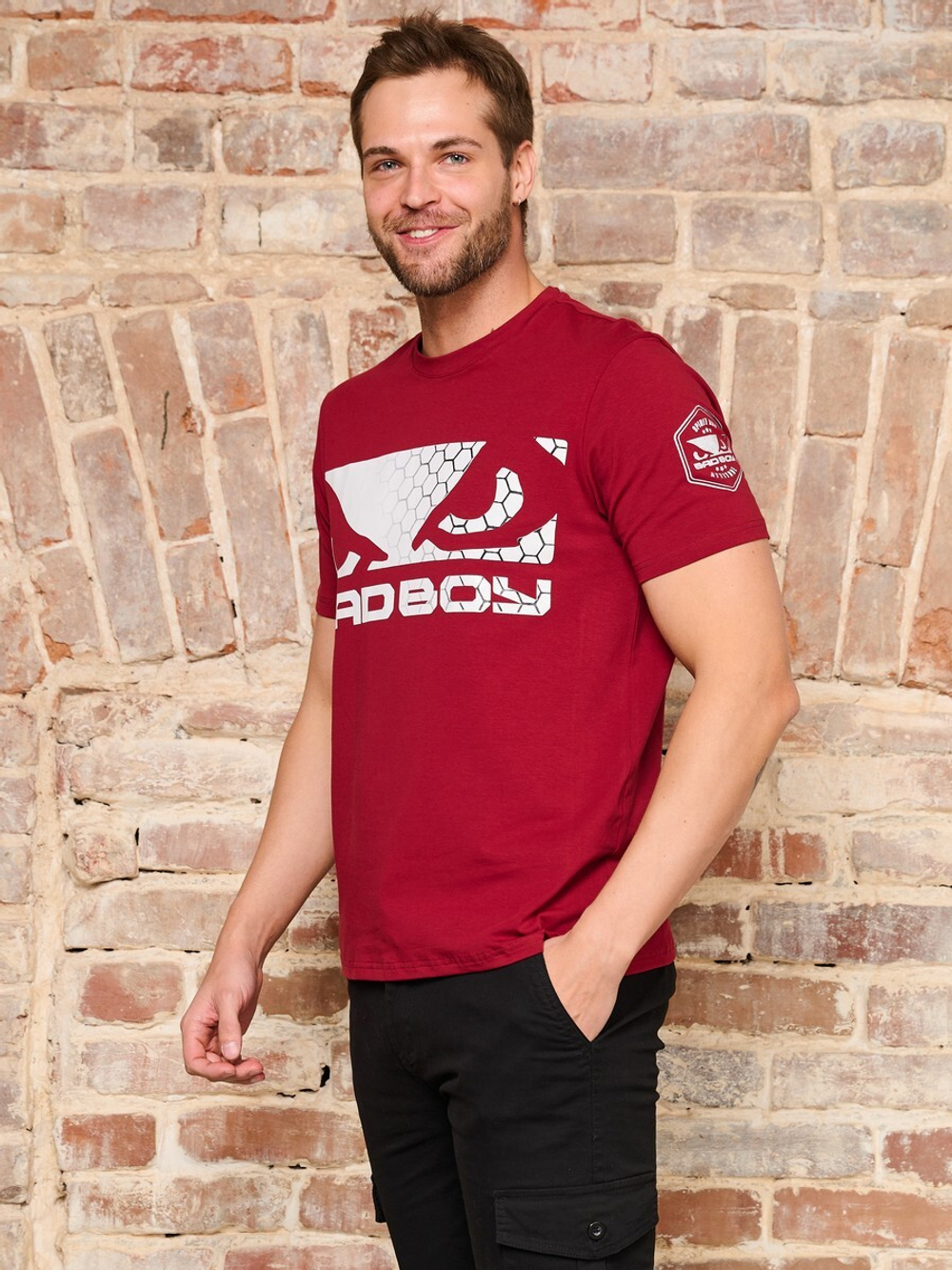 Футболка Bad Boy Prime Walkout 2.0 T-shirt темно-красный