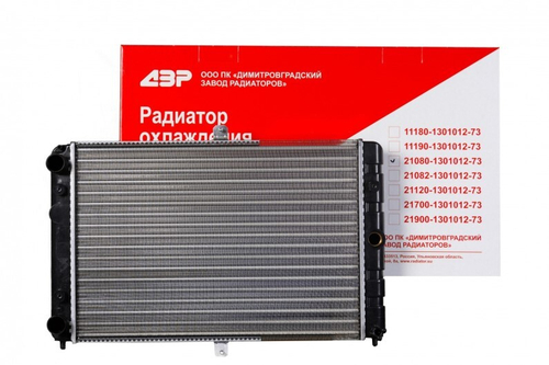 Радиатор основ. алюм. /2108-99/ инж. (ДЗР)