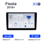 Teyes X1 10,2"для Ford Fiesta 2018+