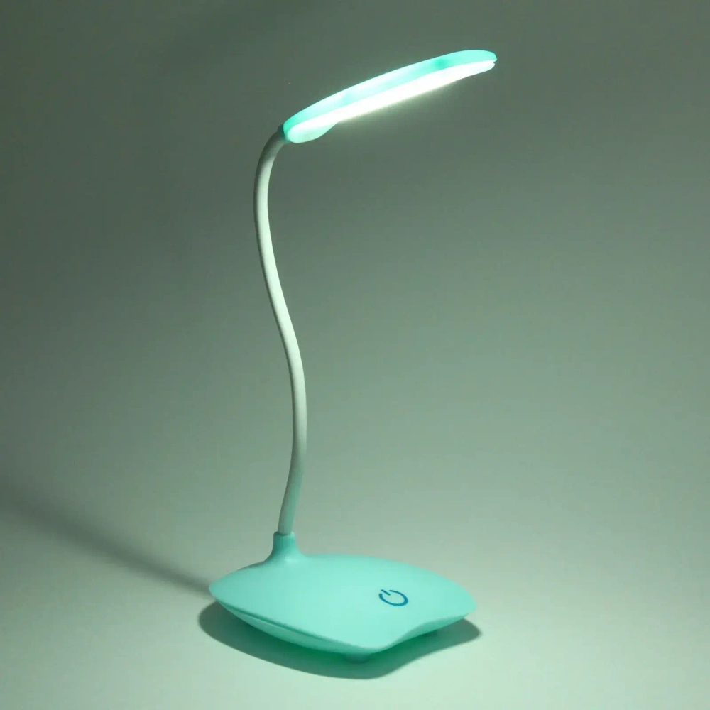 Настольная лампа «Classic» LED 30*10*5 см, USB, 2.5w 5v, Голубой