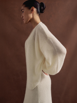 Кардиган DIORA, молочный