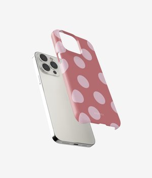 Чехол SPOTTY (малиновый) для iPhone