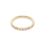 Кольцо Coeur de Lion Multicolour Pastel Gold 0146/40-1590 54