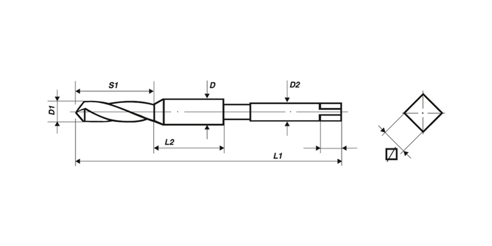 Набор метчиков комбинированных HSS-G M3—M12 VÖLKEL 67200