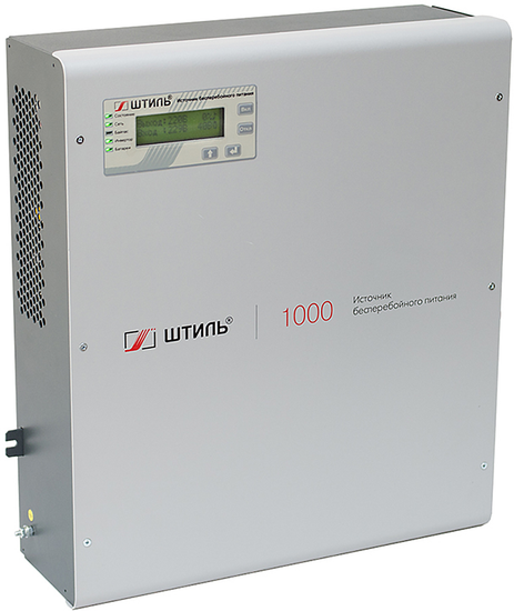 ИБП с двойным преобразованием Штиль SW1000SL серый 900 Вт
