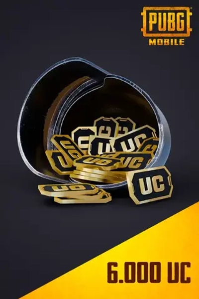 6000 UC +2100 Бонус (UID)