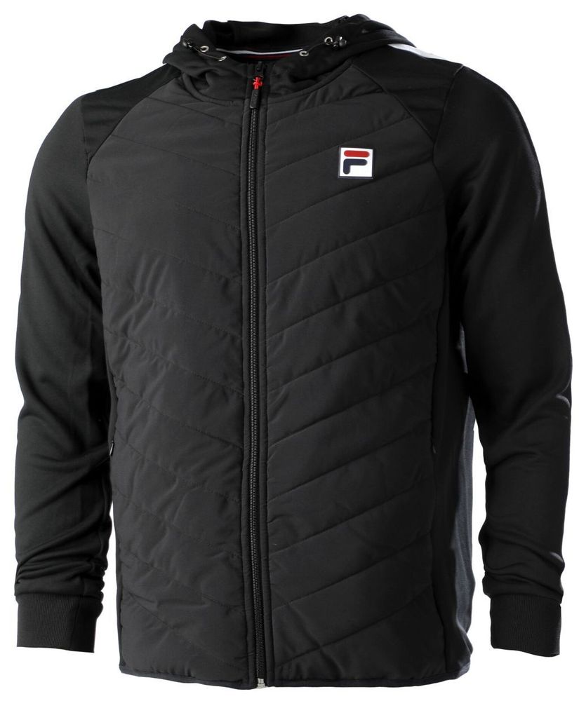 Мужская кофта теннисная Fila Coachjacket Frido M - black