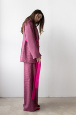 Брюки палаццо длиной макси