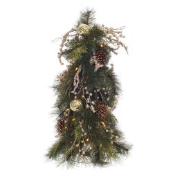 GAEM Изделие декоративное "Елка" с подсветкой, L40 W40 H90 см, 3*АА (не прилаг.)