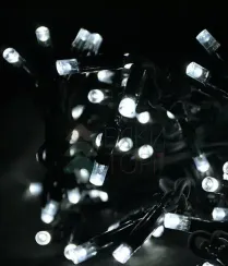 Светодиодная бахрома Sealed 3,2*0,9 м., 220V., 232 холодных белых LED ламп, черный каучук, Beauty Led (LL232-1-2W)