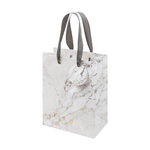 Пакет подарочный M 18x23x10 см. Premium "Carrara. White" (BrunoVisconti)