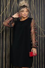 Платье Элла (черное) П11796 LT Collection