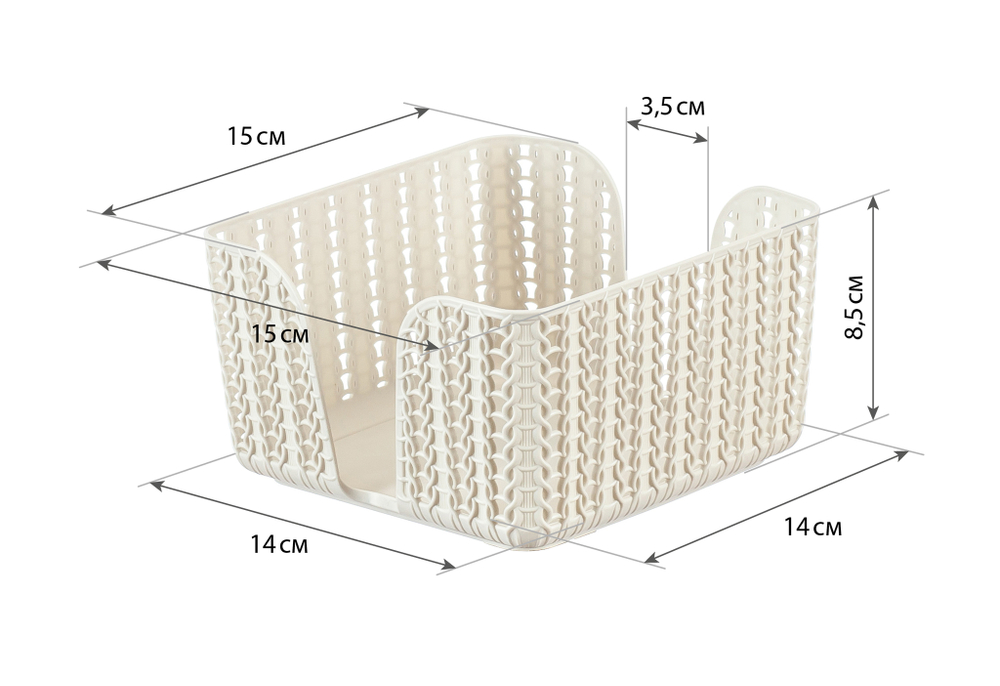 Салфетница ВЯЗАНИЕ М1193