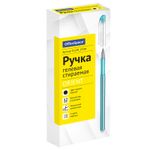 Ручка гелевая стираемая OfficeSpace "Orient" черная, 0,38мм