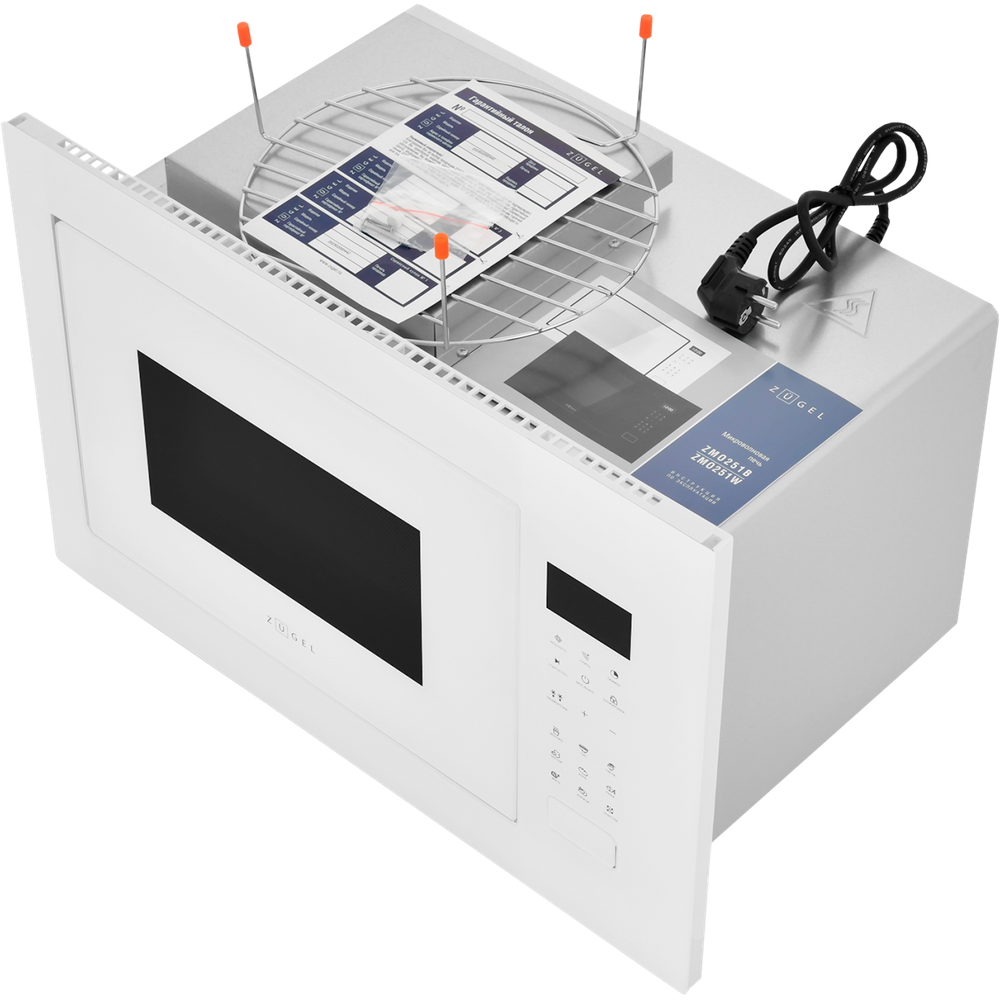 Встраиваемая микроволновая печь ZUGEL ZMO251W