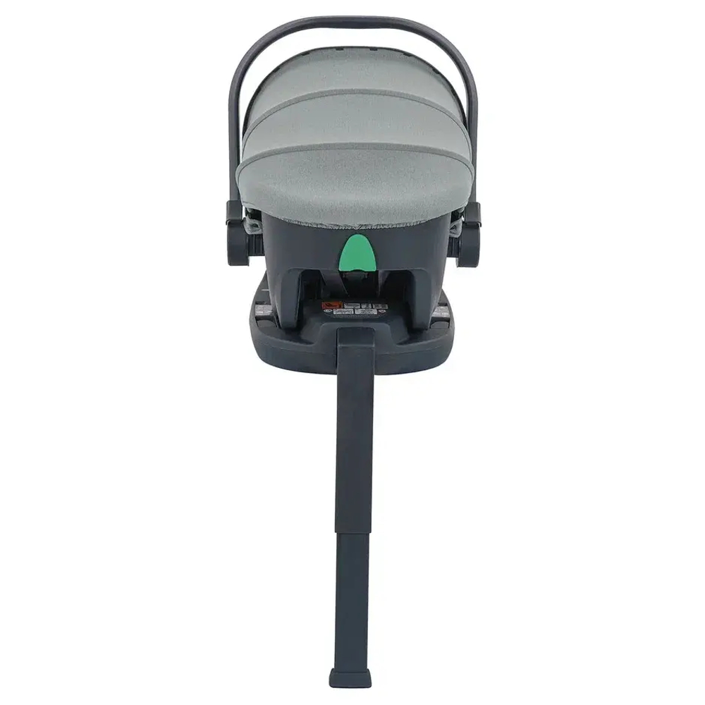 Автокресло Indigo MINKY I-SIZE с базой, группа 0+ (40-87см) светло-серый