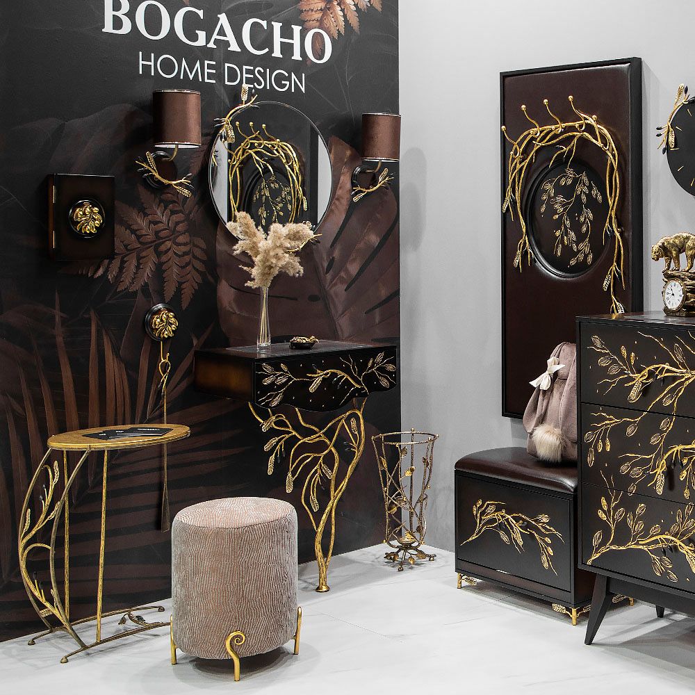 Зеркало Oliva Branch (Олива Бранч) Найт Амбер