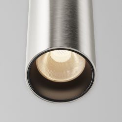 Трековый однофазный магнитный светодиодный светильник Maytoni Flarity   TR157-1-12W3K-PT