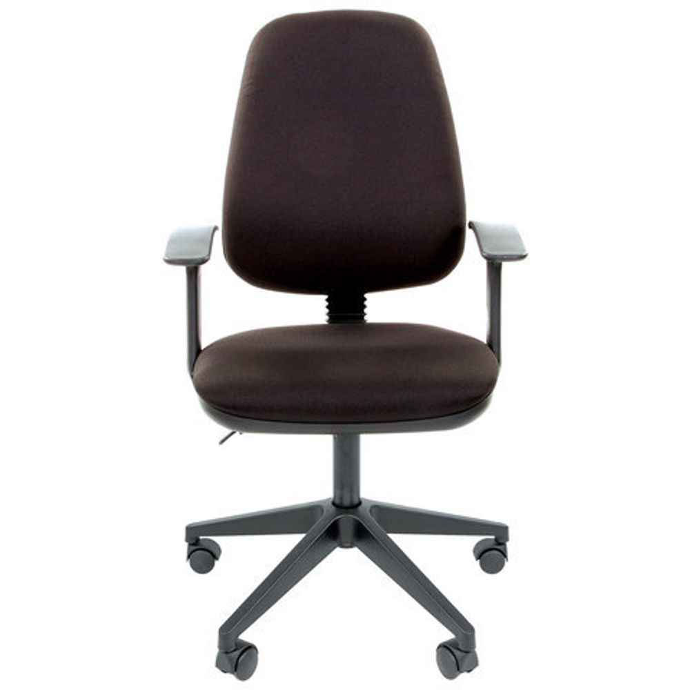 Кресло СН 661, с подлокотниками, черное 15-21, 1182994