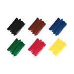 Краски акварельные 6цв. Гамма Классическая, без кисточки, пластиковая коробка