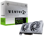 Видеокарта MSI GeForce RTX 5070 12G VENTUS 2X OC WHITE 12 Гб