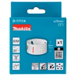Биметаллическая полая коронка 76x40 мм Makita D-17114