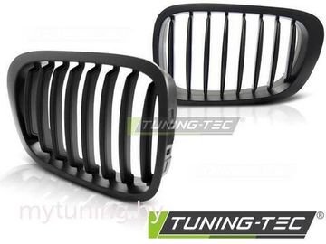Решетка (ноздри) радиатора BLACK для BMW 3 E46 coupe