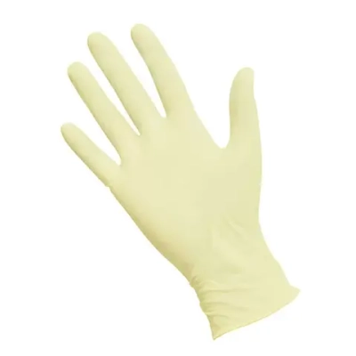 Перчатки латексные смотровые нестерильные неопудренные текстурированные хлорированные DeMAX 1 размер L 50 пар