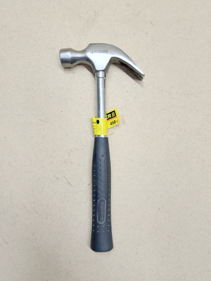 Молоток-гвоздодер Stayer master с металлической обрезиненной рукояткой 450г