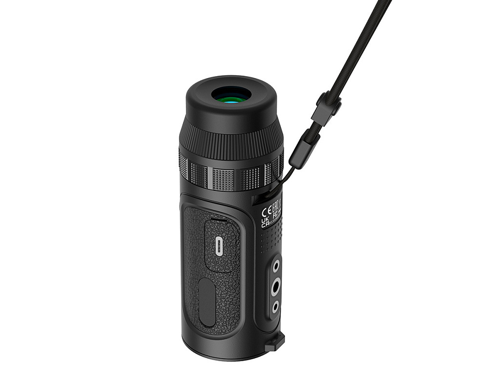 Тепловизионный монокуляр Guide TE211 256х192, ø10мм, x1.2-x4.8, WiFi, до 6ч, 500м, IP67, 248г
