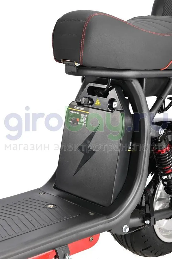 Электроскутер CityCoco WHITE SIBERIA PRO MAX 3950W (Черный) фото 13 фото №18