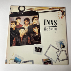Винтажная виниловая пластинка LP INXS The Swing (USA 1984) Burn For You