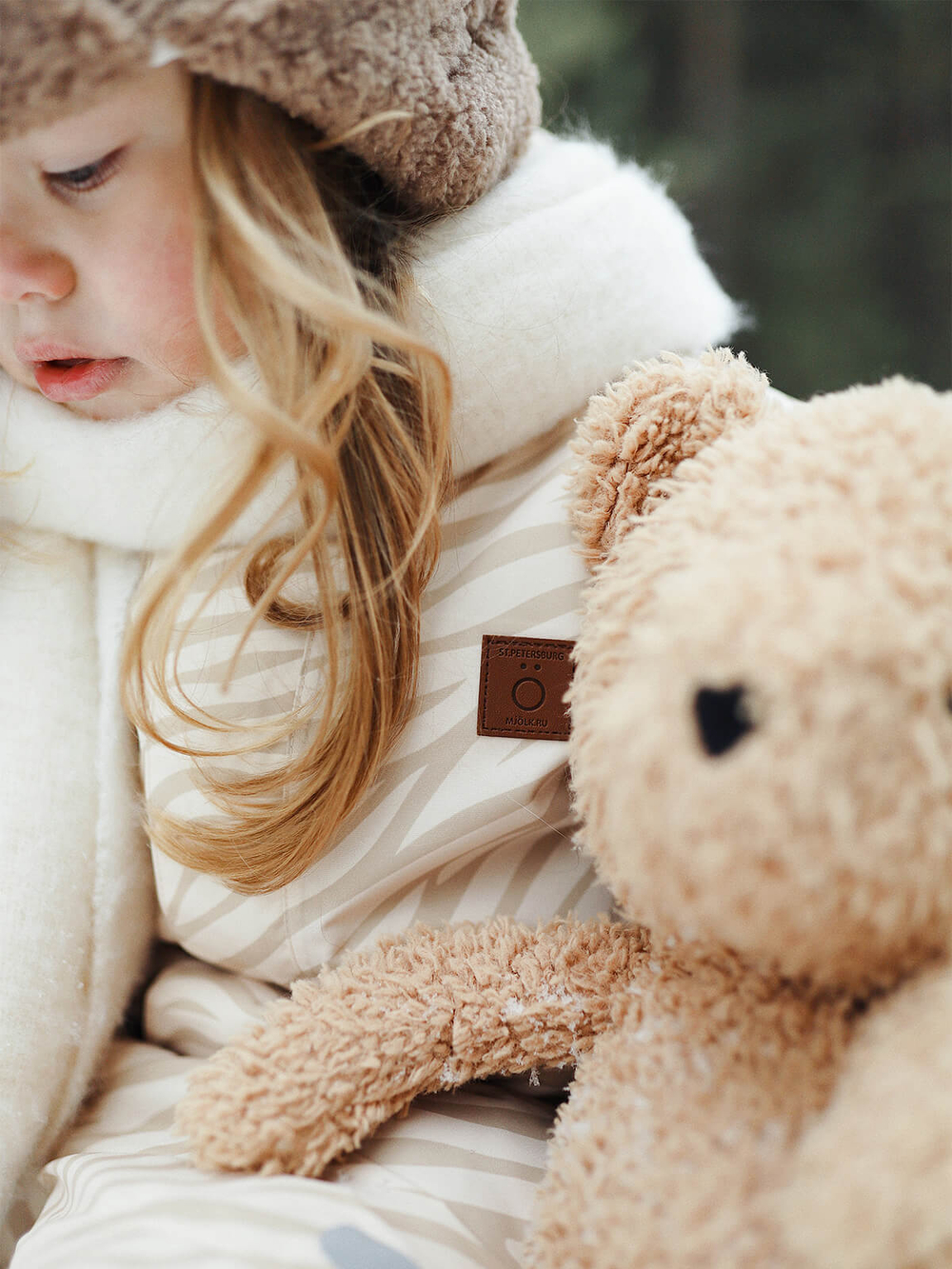 Комбинезон мембранный Mjölk Зебра, утеплитель 200гр/м2