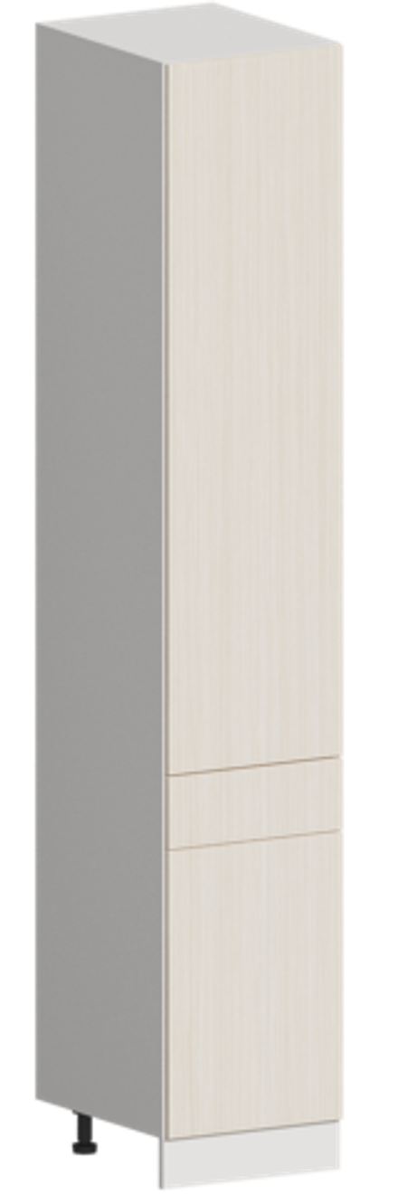 Кухня Модуль ШП1Я 400 Белый / Дуб крафт