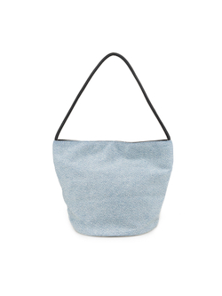 25081/42 Сумка жен., текстиль + нат. кожа