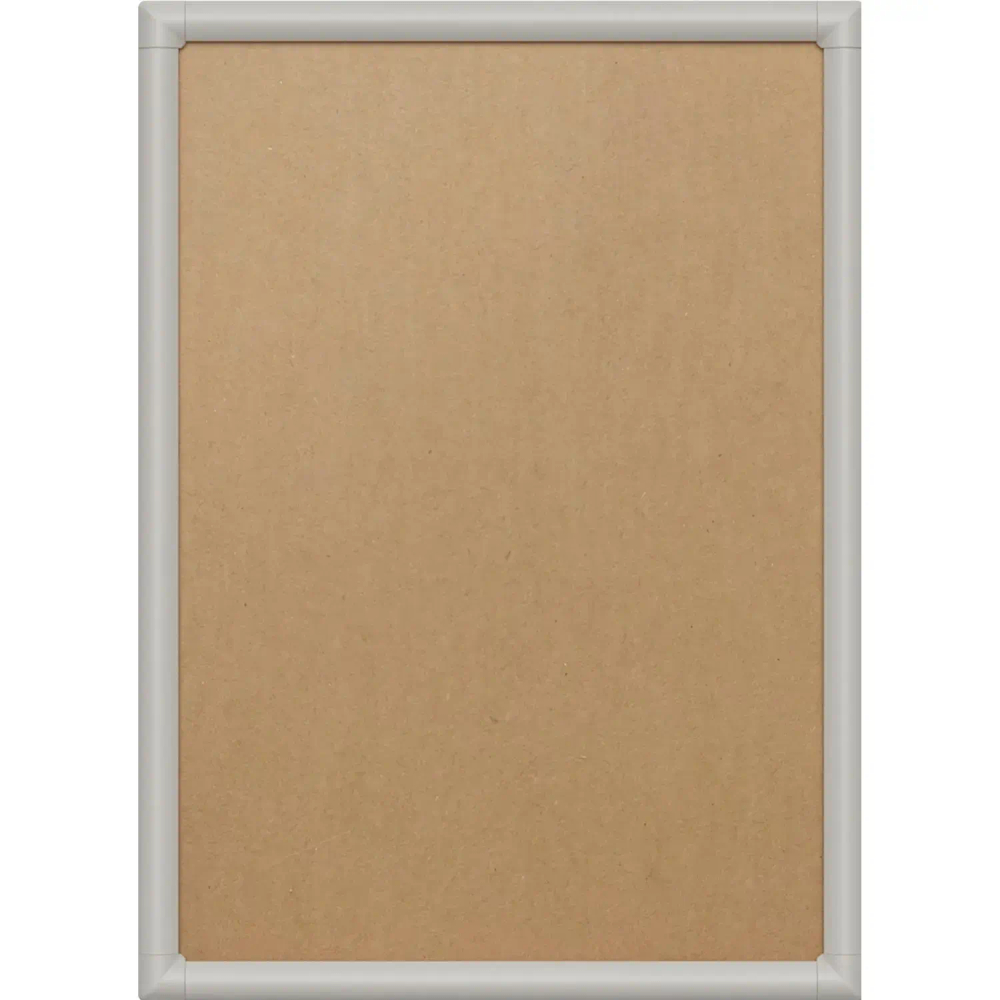 Рамка A3 Attache пласт.клик-профиль, углы прямоугольные, цвет серый