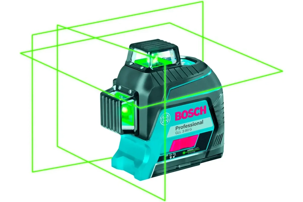 Лазерный нивелир GLL 3-80 G AA + кейс Bosch 0601063Y00