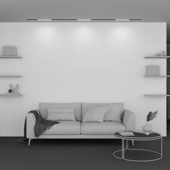 Трековый светильник Базис / Basis Exility 2700K 12Вт 120° Technical tr030-2-12w2.7k-b