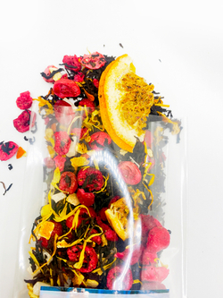 Черный чай "Княжна Мэри" с клюквой и апельсином