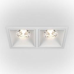 Встраиваемый светильник Maytoni Alfa DL043-02-15W3K-SQ-W