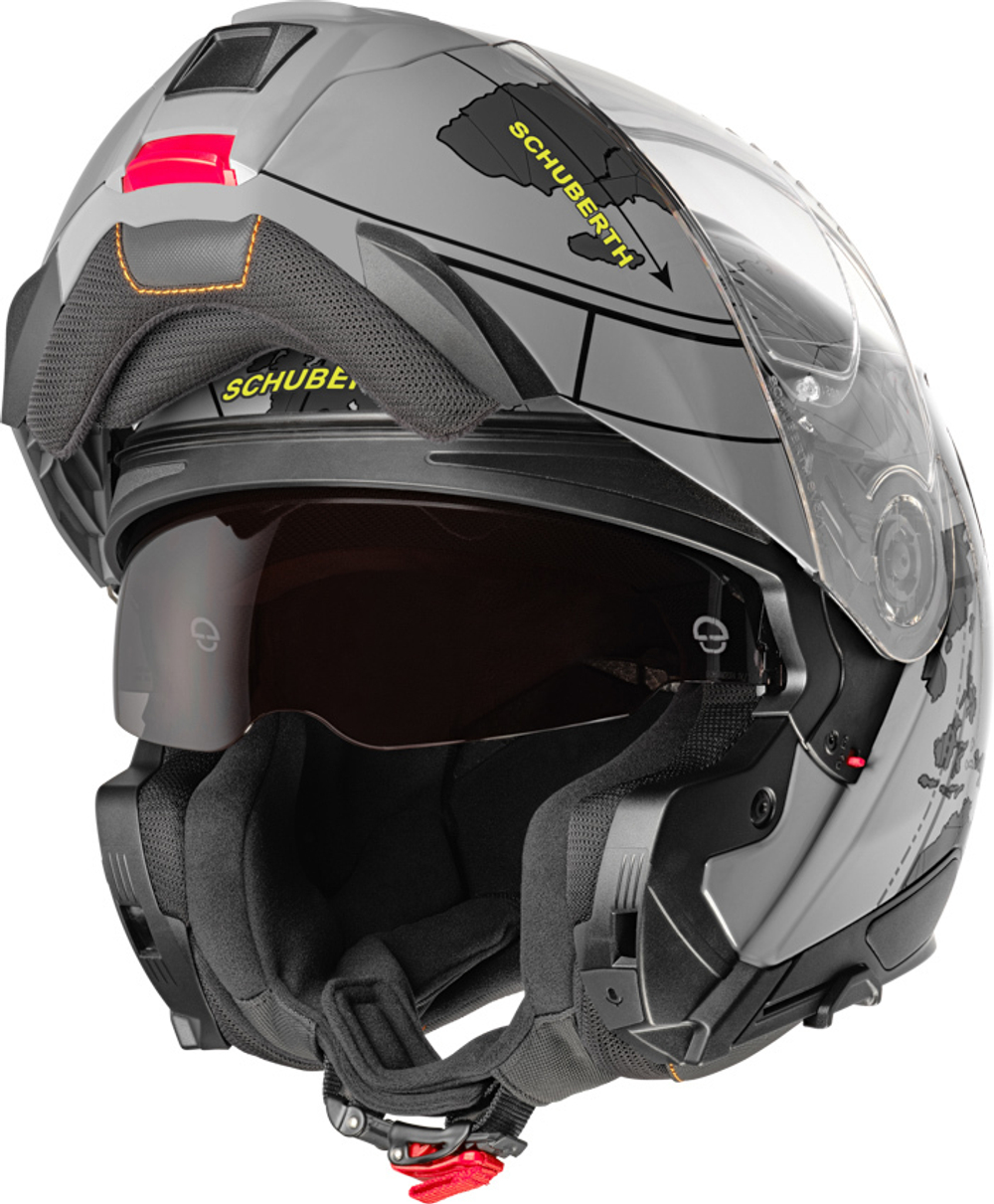 SCHUBERTH C5 GLOBE GREY