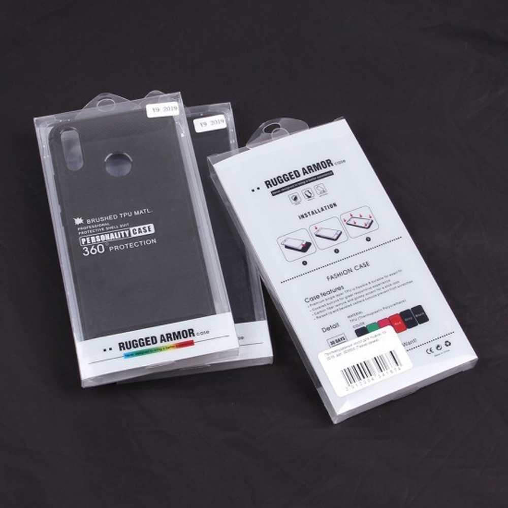 Противоударный чехол для Huawei Y9 2019, 009508 Серый